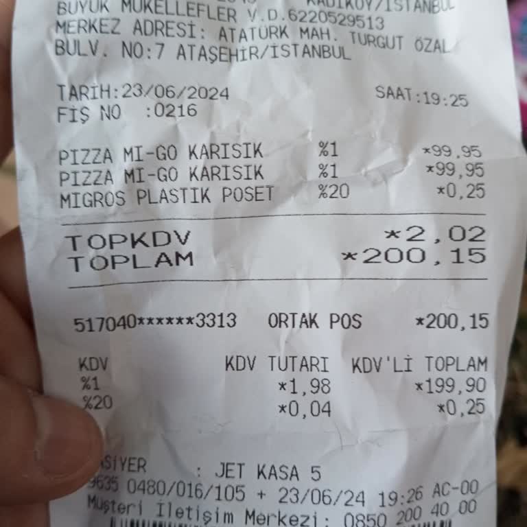 Caddebostan Sahil Migros'ta Pizza Pişirme Kabusu