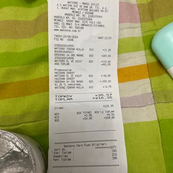 Watsons Açılmış Ve Yarım Ürün