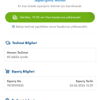Cepte Şok İki Gündür Siparişlerimi Getirmiyor