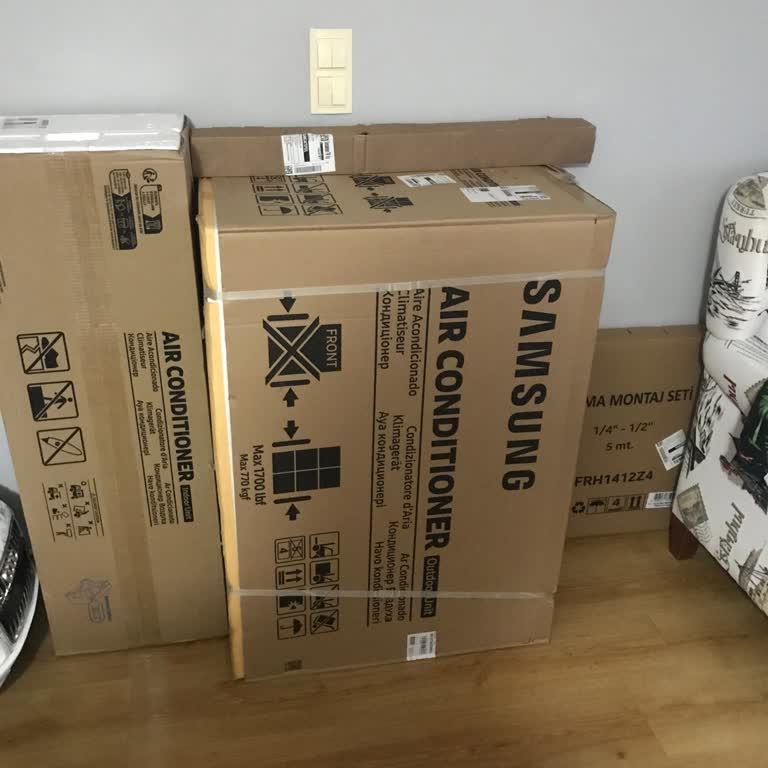 Samsung Klima Kurulum Yapılmadı