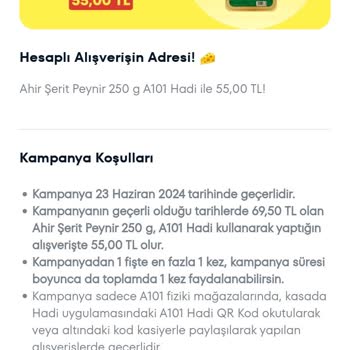 A101 Bugün Gelirsen İndiriminin Yapılmaması