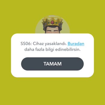 Snapchat Destek Ekibi Görsün Lütfen
