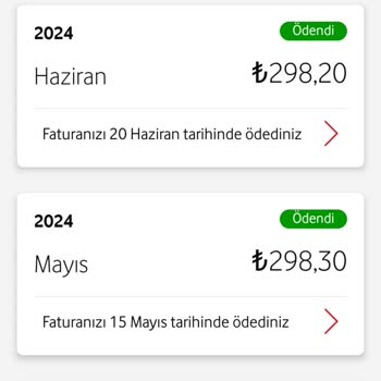Vodafone Fahiş Fatura Artışı