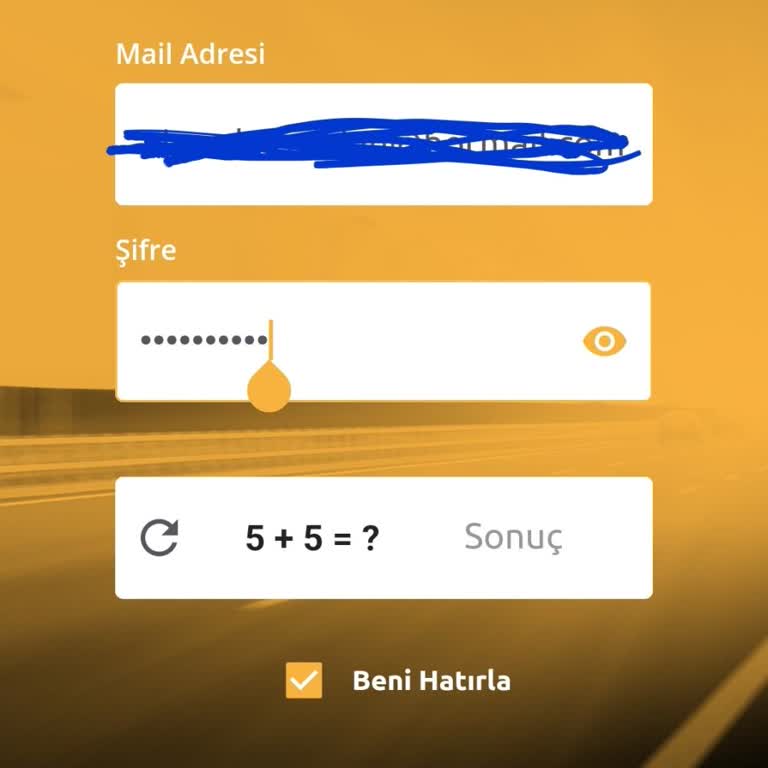 HGS Uygulamasında Sunucu Hatası