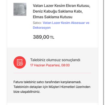 Hepsiburada Mağduriyetimin Giderilmesini Talep Ediyorum