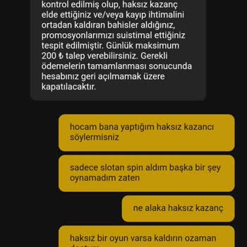 Betvadi Sitesi Kazancımı Sildi