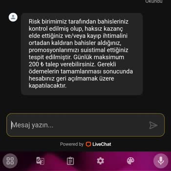 Betvadi Sitesi Kazancımı Sildi