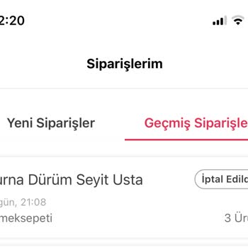 Yemek Sepeti'nden Şikayetçiyim