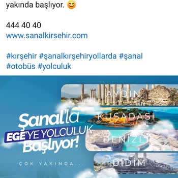 Şanal Kırşehir Seyahatin Başlamayan Kırşehir - Aydın Seferleri