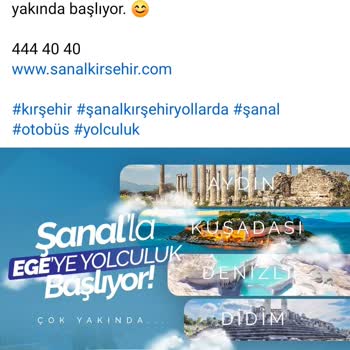 Şanal Kırşehir Seyahatin Başlamayan Kırşehir - Aydın Seferleri