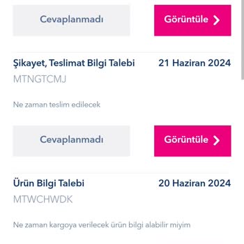 Baby Mall Kargoya Verilmeyen Ürün