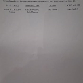 Vadi Şirinkent Seyahat Darp Şiddet Hakaret