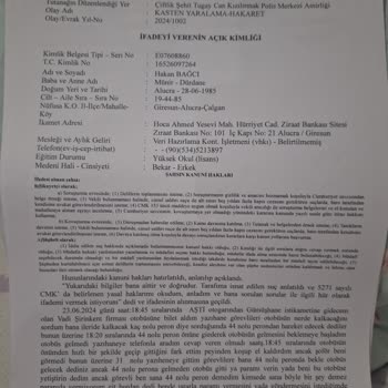 Vadi Şirinkent Seyahat Darp Şiddet Hakaret