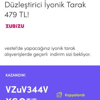 Vestel İndirim Kodu Aldatmacası