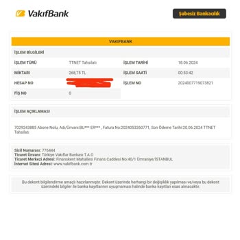 Türk Telekom Mükerrer Ödemeyi İade Etmiyor