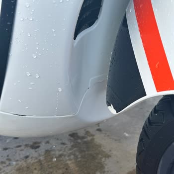 Vespa Türkiye Vespa'nın Yıkama Sırasında Boyası Kalktı