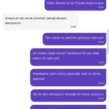 Getir Su Şikayeti