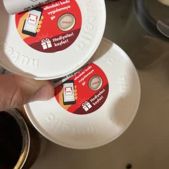 Nutella Geçersiz Ürün Kodu