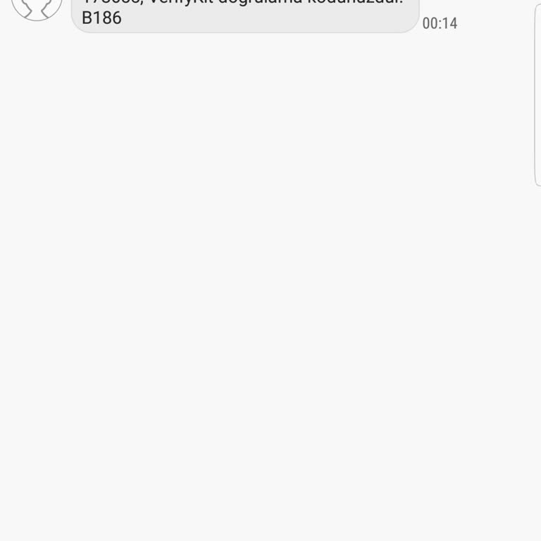 Verifykit Doğrulama Kodu Sorunu