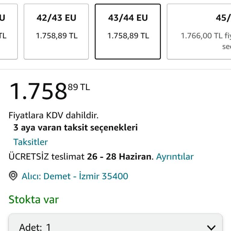 Amazon Crocs Terliğimi Göndermiyor