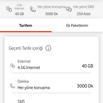 Vodafone Tarifemi Değiştirdiğini Söyledi Ama Değiştirmedi