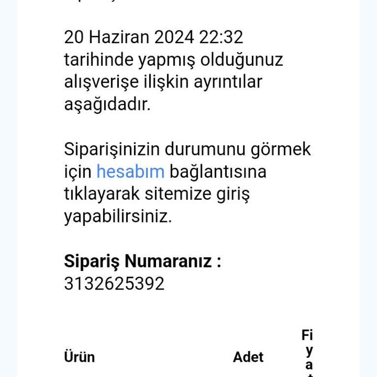 Vartabi Ürün Hâlâ Adresime Teslim Edilmedi.