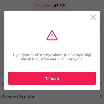 TikTak Kirala Üye Pasifliği Şikayeti
