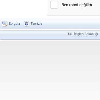 Nüfus ve Vatandaşlık İşleri Vatandaşlık Başvuru Sorgulama