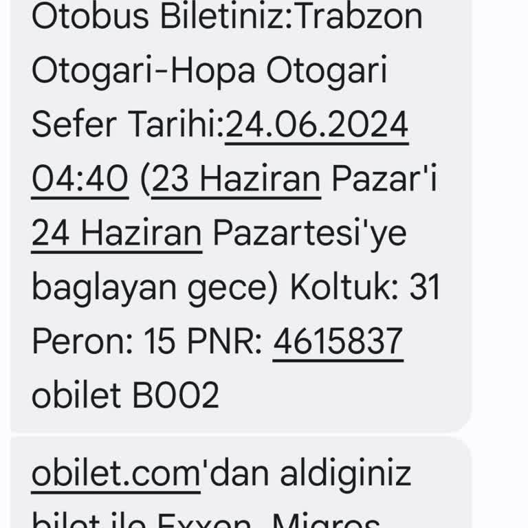 Lüks Karadeniz Firmasi Her Saatine Uymuyor