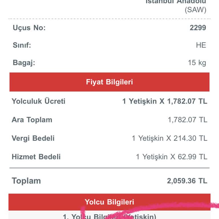 Obilet Yanlış İsim Mağduriyeti