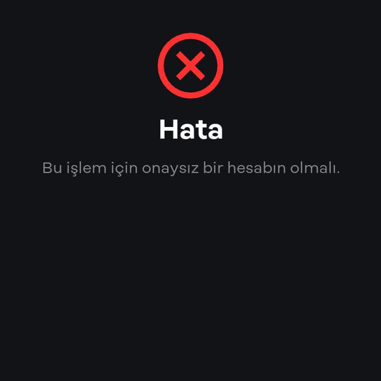 Papara Onaysız Hesabımda ''Hesap Zaten Onaylı'' Yazıyor!