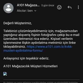 A101 İade Almamak İçin Geliştirdiği Düzen