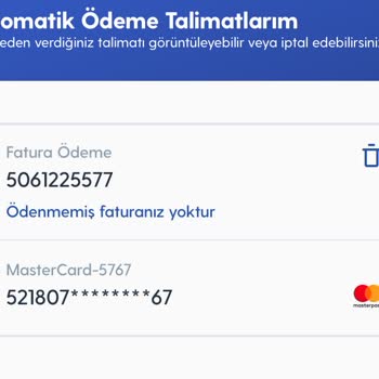 Turkcell Otomatik Ödeme Talimatı Sebebi İle Hattımın Kapanması