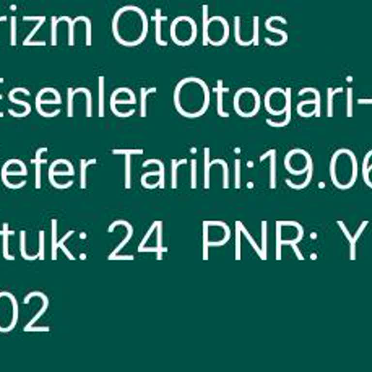 Obilet Güvensizlik Ve Muhatap Olmayan Kimse