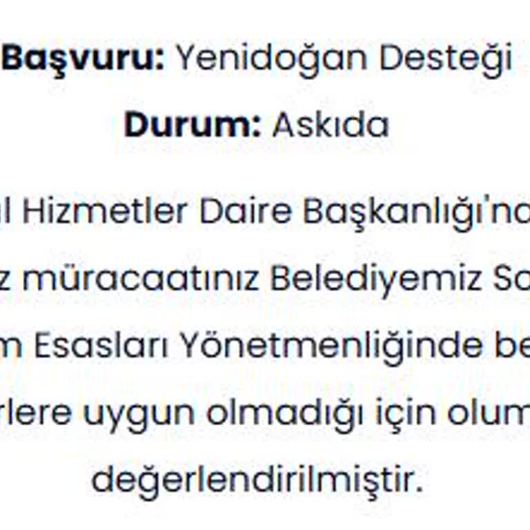 İBB - İstanbul Büyükşehir Belediyesi Desteğinizi Rica Ediyorum.