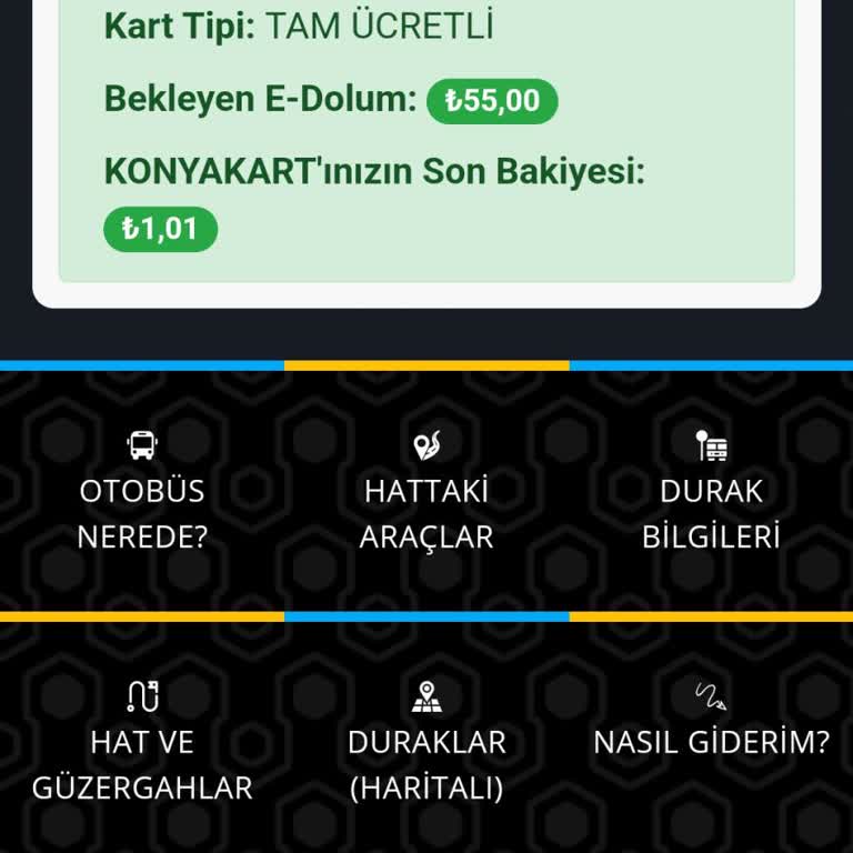 Konya Büyükşehir Belediyesi Erenköy 67 Numaralı Otobüs Şoförü