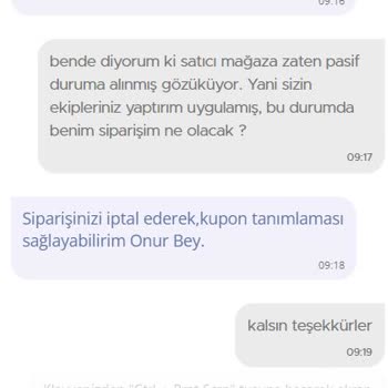 N11'de Sipariş Gönderilmemesi