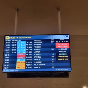 AJet (Anadolu Jet) Ankara-Çanakkale Uçuşu 5 Saat 45 Dakika Gecikme Tazminat Talebi