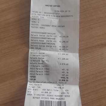 Boyner/Network Aynı Modelde Renk Değişiminde Fiyat Farkı İstenmesi