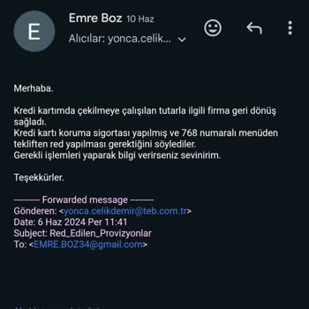 TEB Müşteri Temsilcileri İlgisiz.