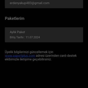 Ssport Bilgim Dışında Kendi Kendine Üyelik Satın Alıyor