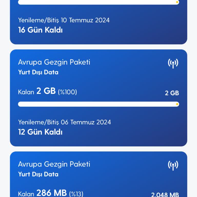Turkcell Ek Paket Hatası