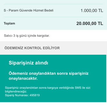 Sahibinden Sahibimden Param Güvende Sahte Satış