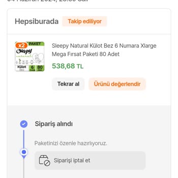 Hepsiburada Teslim Surecinde Yaşanan Gecikme