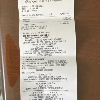 BİM Heifer Dik Süpürge Teknik Destek