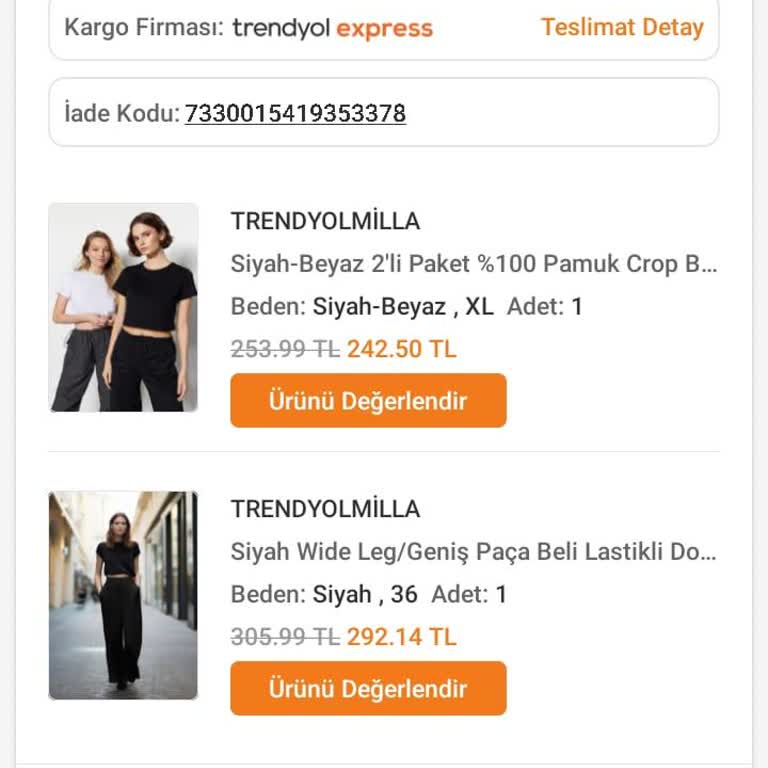 Trendyolmilla İade Edilen Ürünlerin Para İadesi Yapılmaması