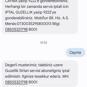 Türk Telekom 9222 Abonelik Şikayeti