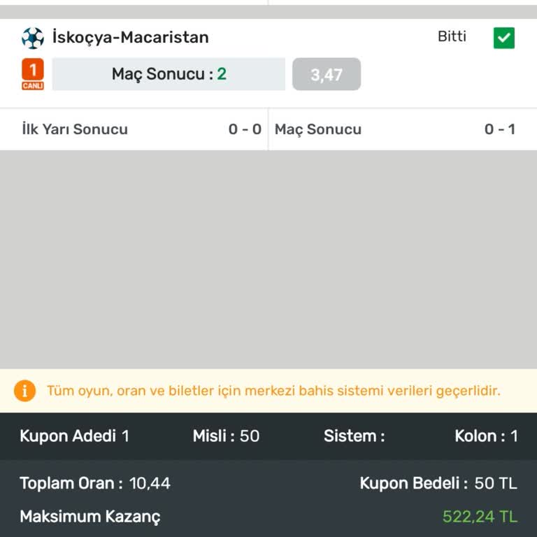 İddaa Tutan Kuponun Onaylanmaması