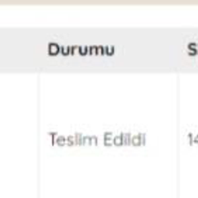 Sucugeldi.com Teslim Edilmeyen Sipariş