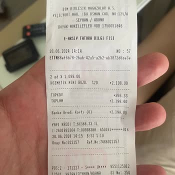 BİM Takip Bilgisi Hk.